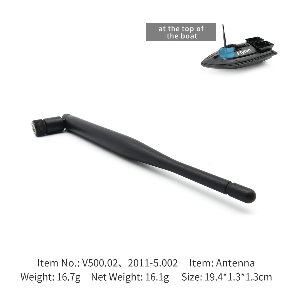 Flytec V500 обновленные аксессуары для радиоуправляемой рыболовной лодки с антенной