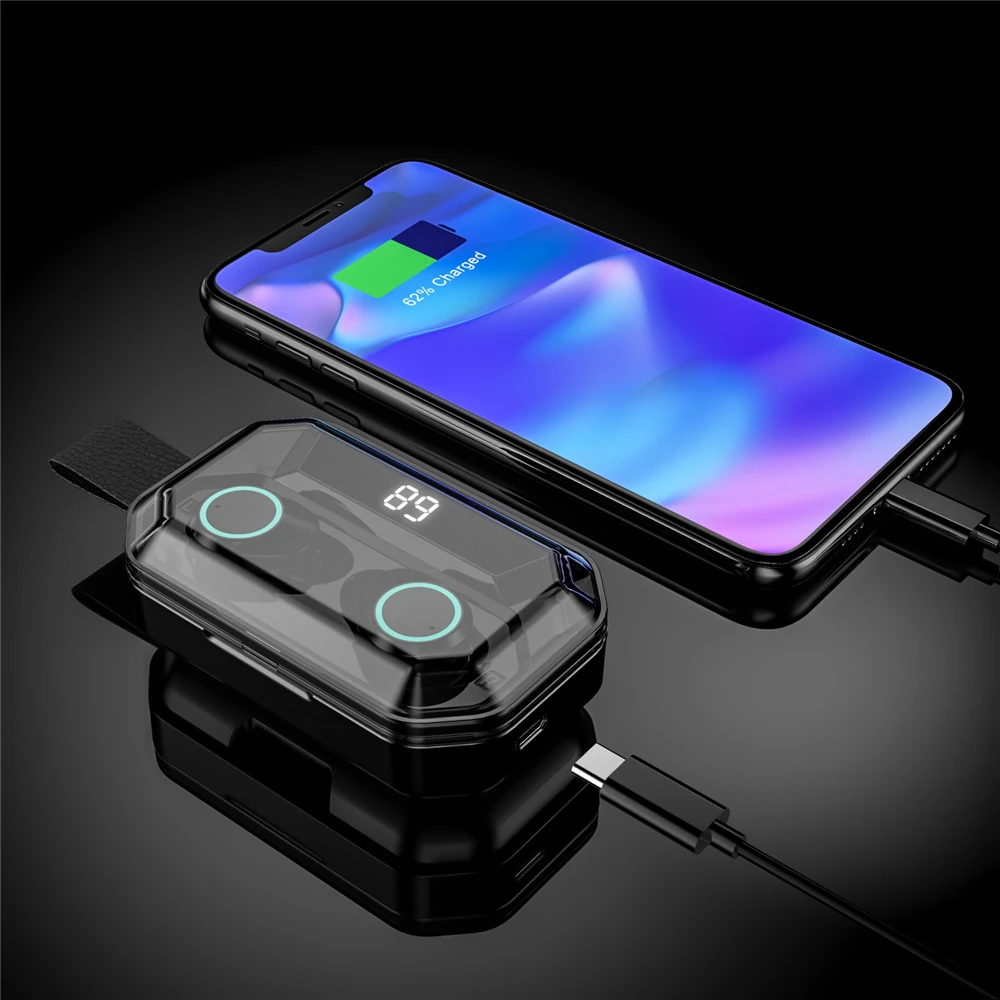 X6 Pro TWS беспроводные Bluetooth наушники IPX7 безпроводные Hifi стерео Беспроводная блютуз