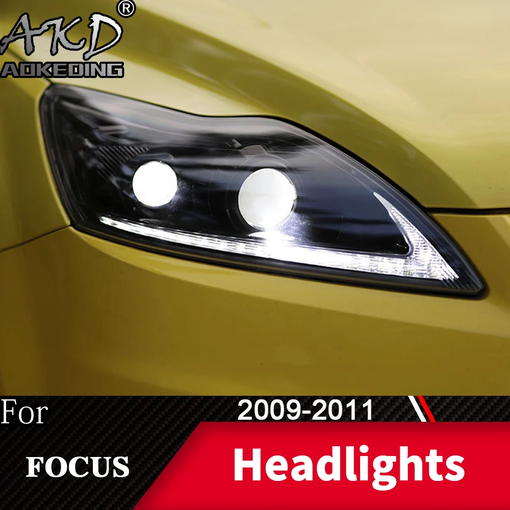 Автомобильная фара Ford Focus 2009 2011 MK2 противотумансветильник s дневные ходовые огни