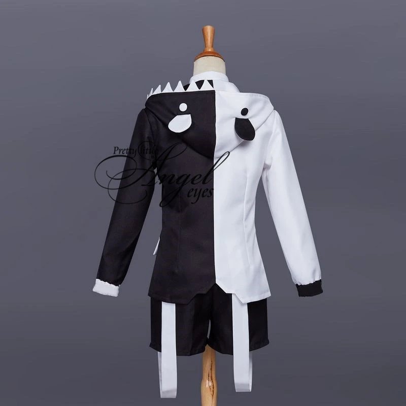 Аниме ganganronpa monokuma костюм Косплэй форма для вечеринки Хэллоуина полный костюм