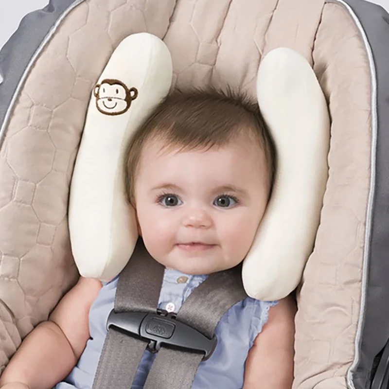 Новая детская мягкая подушка для сиденья автомобиля коляска подголовник