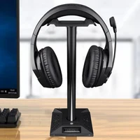headphone stand practical black easy to disassembleassemble for gaming headset holder headset stand
