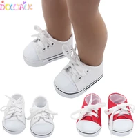 doll talk baby doll fashion canvas sneakers shoes for 18 inch girlgirl dolls accessories shoes roundhead lace up canvas shoes