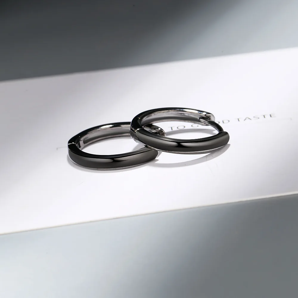 Женские круглые серьги-гвоздики из серебра 925 пробы | Украшения и аксессуары