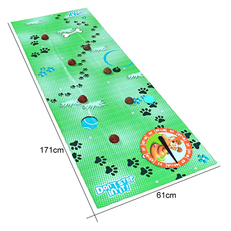 Pаспродажа Игры для родителей и детей в помещении делают шаг вперед! Игра на вечерние «Don't Step In It», забавная шутка, игрушка, подарки