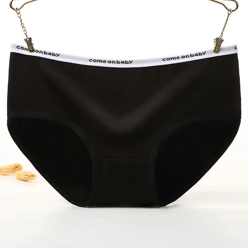 Женское нижнее белье хлопковые трусы трусики женские модные плюс размер дамские