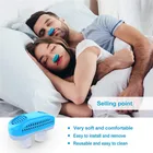 Силиконовые расширители носа Анти-храп зажим для носа поддон для сна помощь при апноэ ночное устройство для сна храп