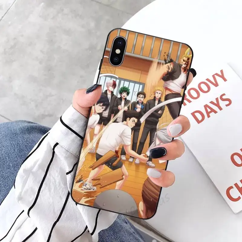 

Haikyuu Hinata attacks Phone Case for iPhone 11 12 pro XS MAX 8 7 6 6S Plus X 5S SE 2020 XR