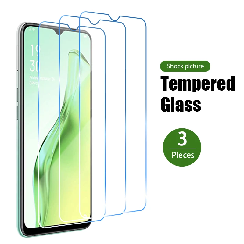 

1/2/3 Pcs Protective Glass for Oppo A79 A72 A57 A52 A39 A37 HD Hard Screen Protector On Oppo A92S A92 A91 A85 A83 Front Film