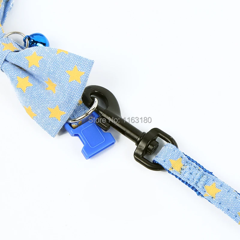36 компл./лот собаки ошейник для домашних животных WalkingCollar поводок малых и средних