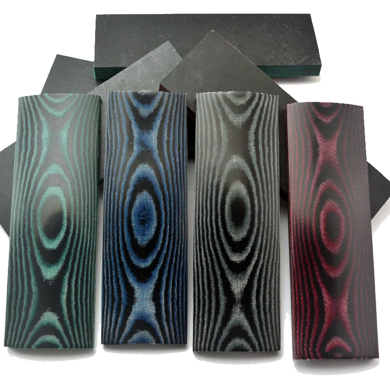 2 шт. шаблоны для рукоятки ножей белый/красный/зеленый/синий|Поделки из дерева| |