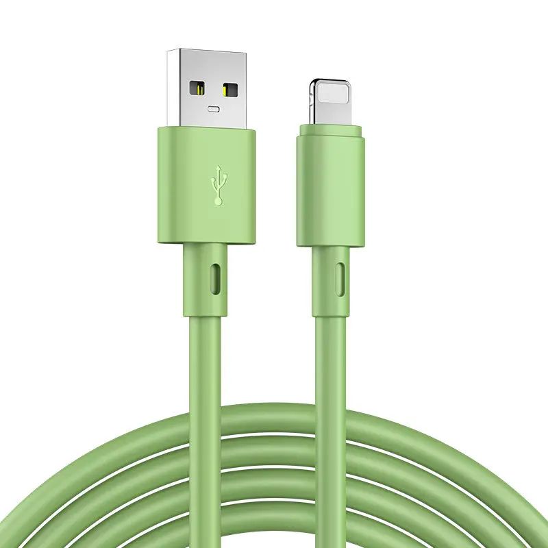 Цветной USB кабель для синхронизации данных и зарядки iPhone 8 7 6 6S Plus X XR XS 11 Pro Max SE iPad Air