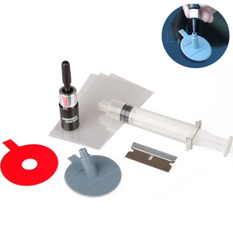 Набор для ремонта лобового стекла автомобиля инструменты быстрой фиксации