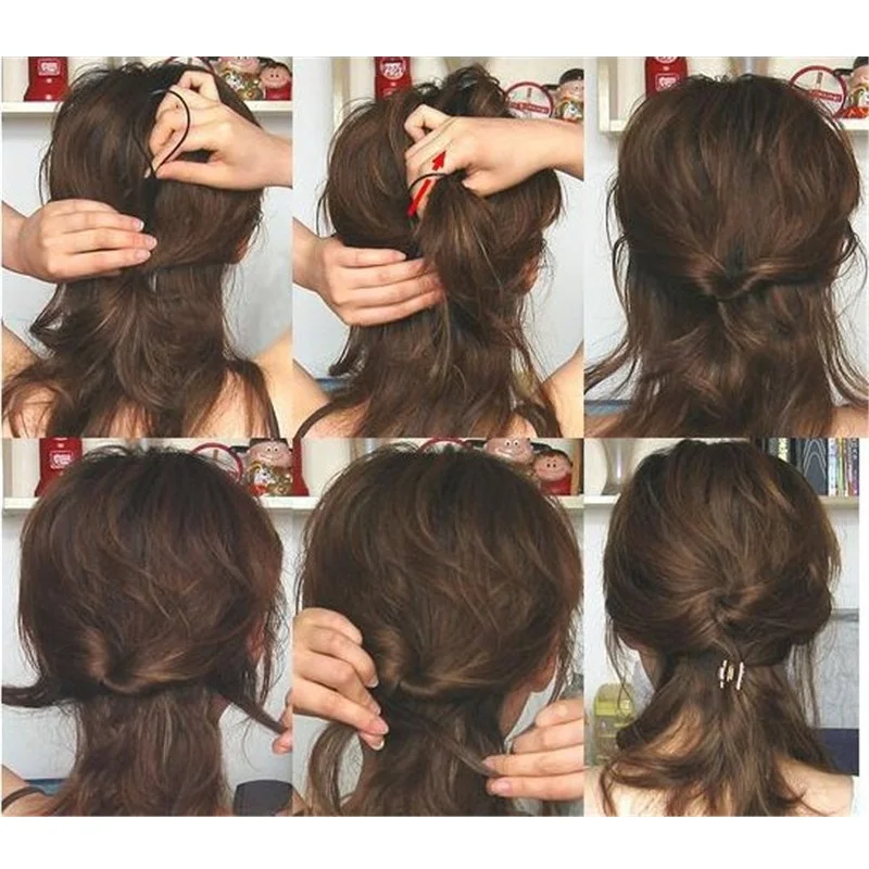 Палочка для волос инструменты укладки шпильки с двойным крючком пластина