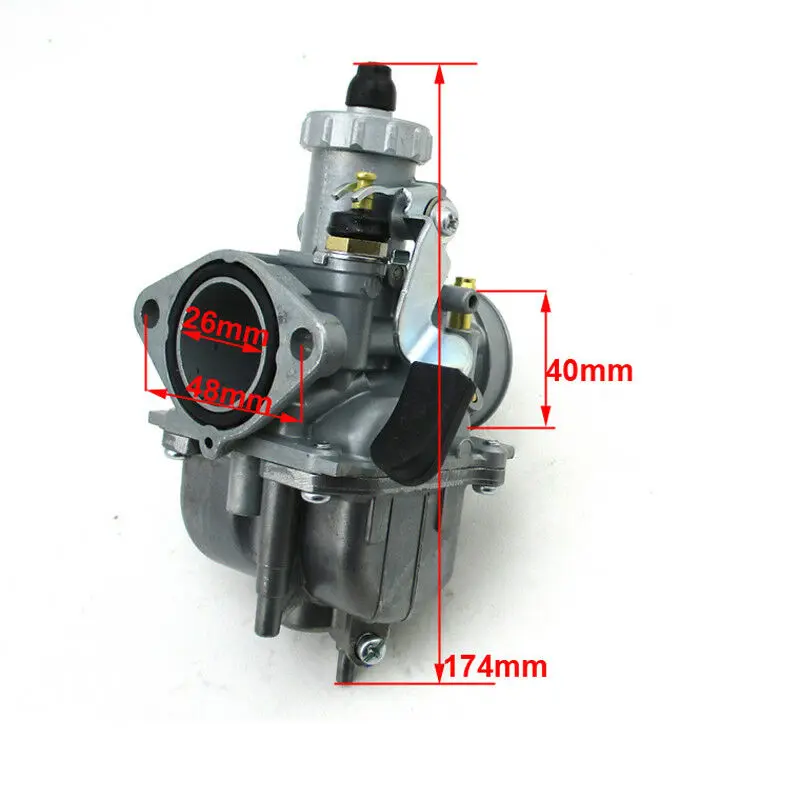 

Motorcycle carburetor for MIKUNI VM 26mm Carb Carburetor 125cc 140cc Pit Dirt Bike Motorcycle