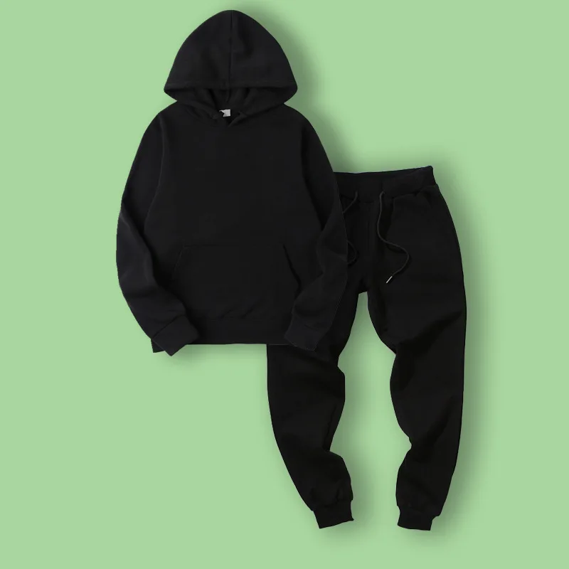 

2021 New Sweater Suit Men And Women Sportswear Clothes + Pants Two-piece Couple Suit PSTZA115-PSTZA118