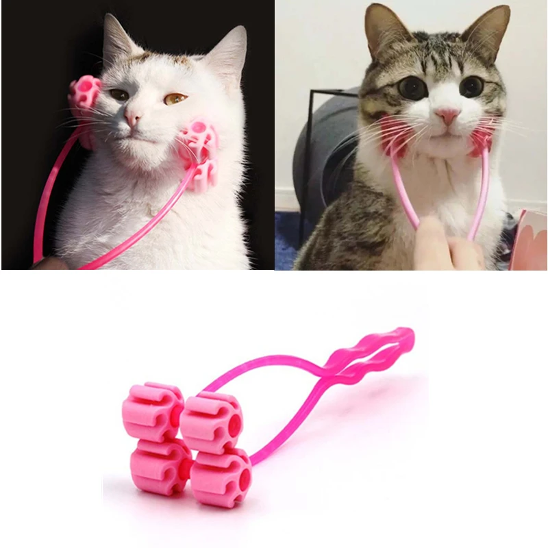 Инструмент для массажа кошек интерактивный Массажер тонкого лица и ног товары