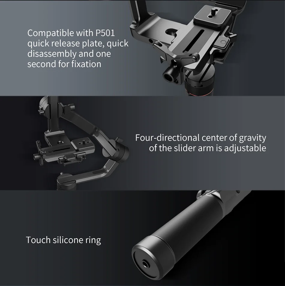 Feiyu AK4000 Maxload 4 кг 3-Axis DSLR Камера портативный стабилизатор с шарнирным механизмом для sony Canon 5D Mark III 80D Nikon, Panasonic PK RONIN S