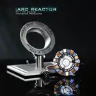 2021 MK1 Масштаб 1:1 дуговой реактор USB светодиодная подсветка экшн-модель строительные комплекты DIY модель лампа игрушки нагрудная лампа с дистанционным управлением