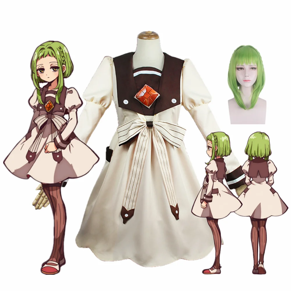 Аниме туалетный костюм Jibaku Shounen Hanako Kun Sakura Nanamine Косплей Костюм Хэллоуин одежда |