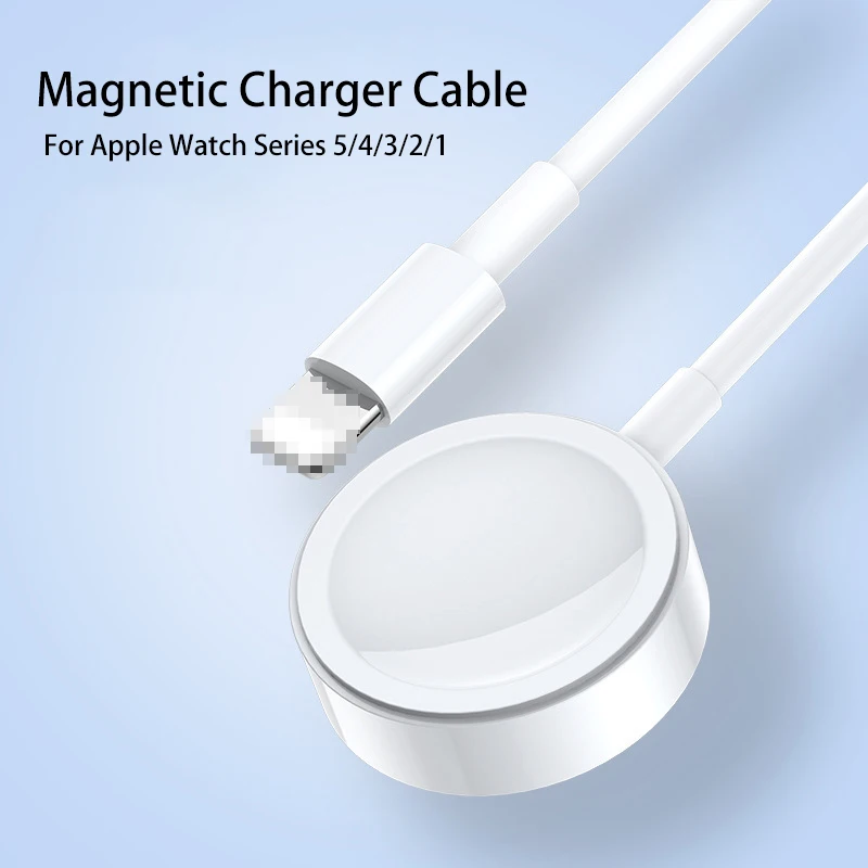 Магнитное Беспроводное зарядное устройство для часов Apple Watch 5/4/3/2/1 USB быстрое iWatch