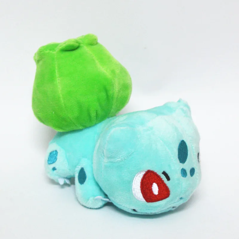 

15cm Q Version Anime Pokemon Bulbasaur Charmander Squirtle Plush Stuffed Toys Pelucia Animals Plush Dolls