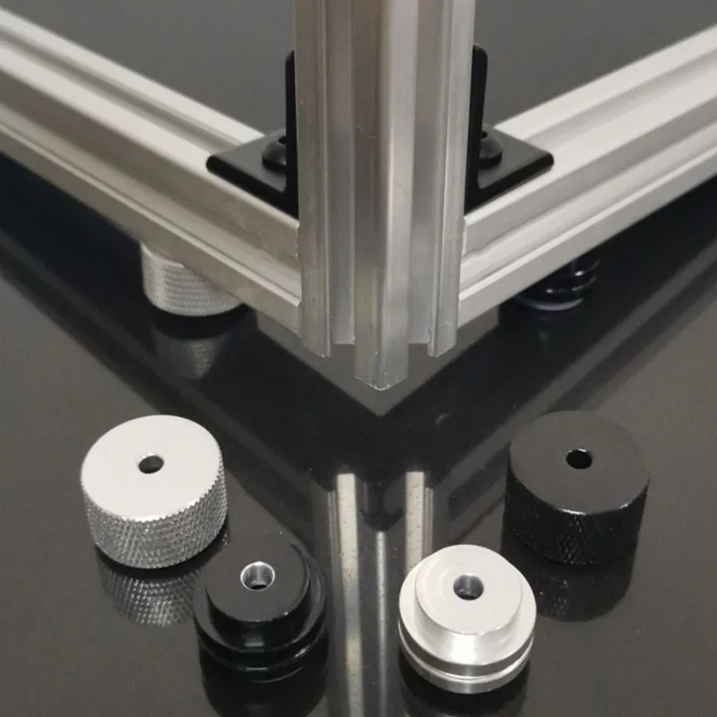 

2020 aluminum foot pad European standard anchor connector shockproof antiskid foot support foot cup.