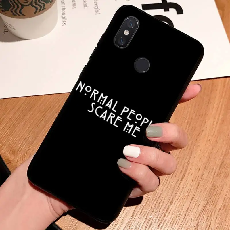 

American Horror Story AHS high quality luxury Phone Case shell For Xiaomi Redmi note 7 8 9 t k30 max3 9 s 10 pro lite
