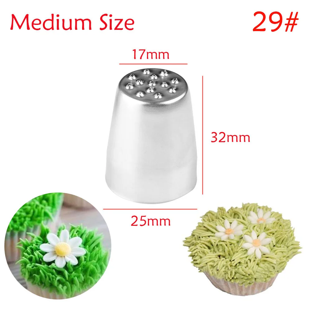 1/3 шт. практичные насадки для глазировки из нержавеющей стали украшение в виде