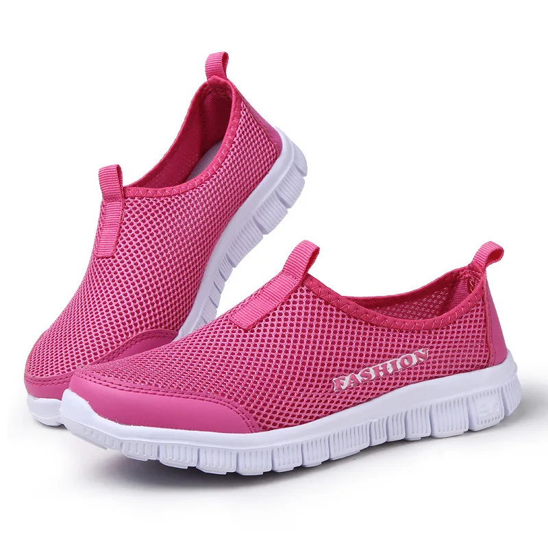 

Women Casual Shoes 2021 Women Sneakers Summer Fashion Air Mesh Women's Shoes Slip-on Female Sneakers Plus Size Female Shoes