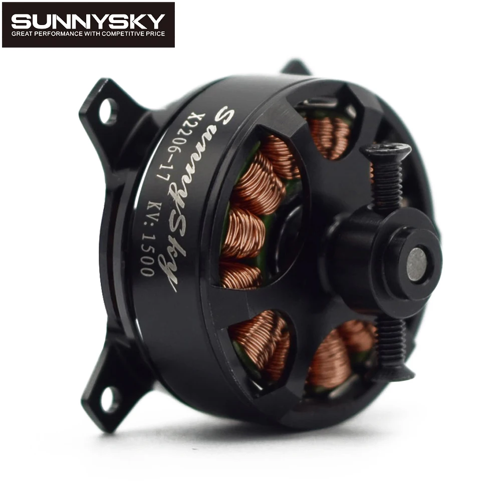 Бесщеточный мотор Sunnysky X2206 1500KV/1900KV 4 шт./лот|Детали и аксессуары| |