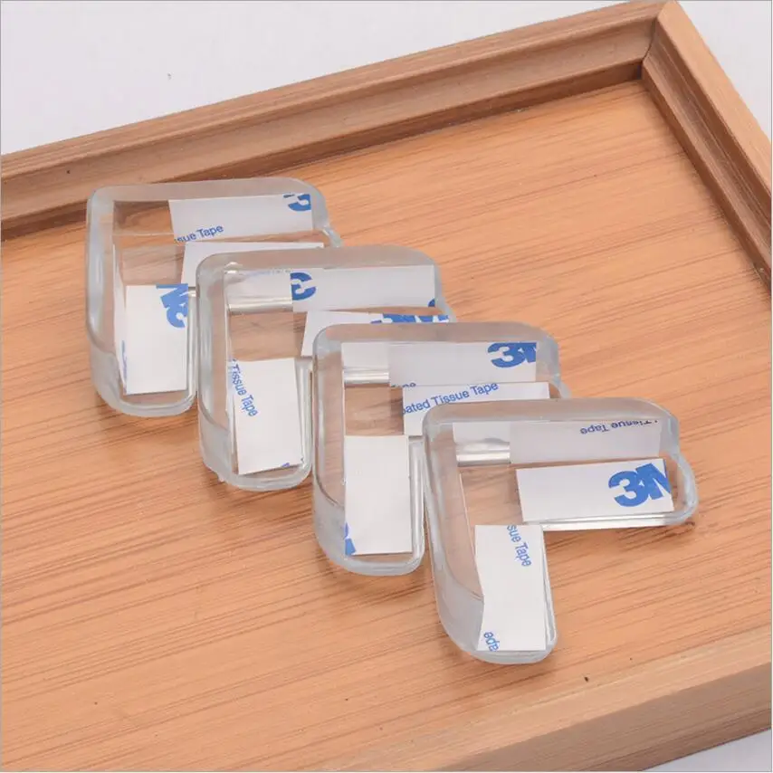 4 PC Colour 1 4 шт Детские младенческие силиконовые защитное устройство стол угловая защита от детей для предупреждения столкновений край уголки гвардейский Обложка для детей - Цвет: 4 PC Colour 1