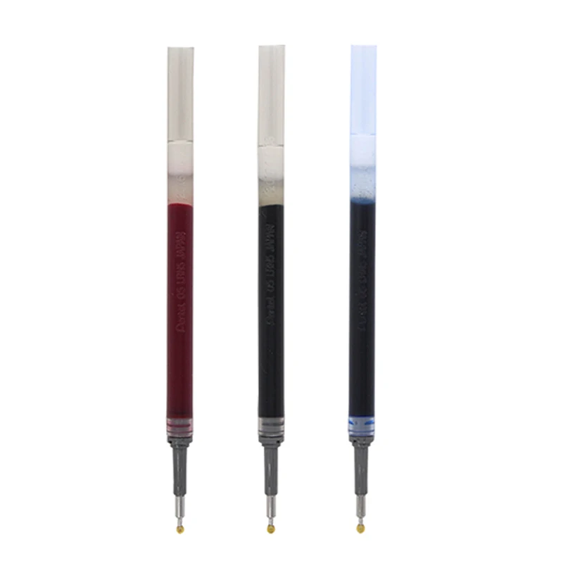 12 шт. Pentel Energy Gel X игла для заправки наконечник LRN5 гелевая ручка заправка подходит для BLN75/105 0,5 мм студенческие офисные принадлежности