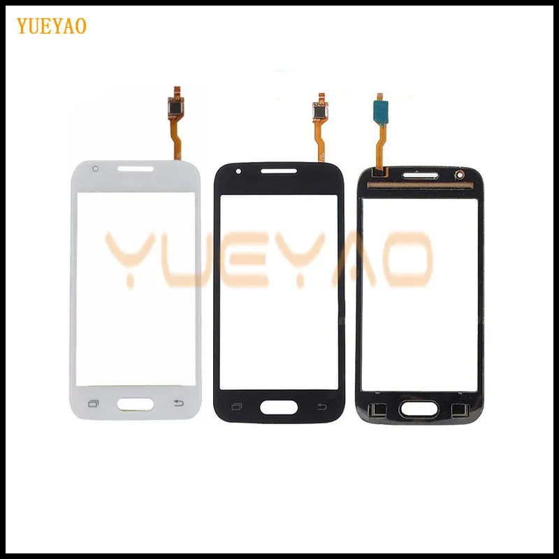 4," для samsung Galaxy SM-G318H G318h G318 сенсорный экран дигитайзер линза датчика на переднем стекле Белый Черный Замена