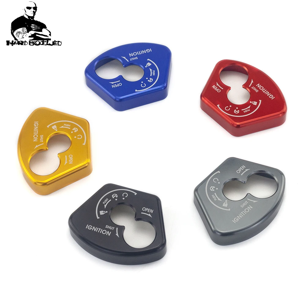 Крышка переключателя зажигания для мотоцикла алюминиевая защитная крышка Yamaha