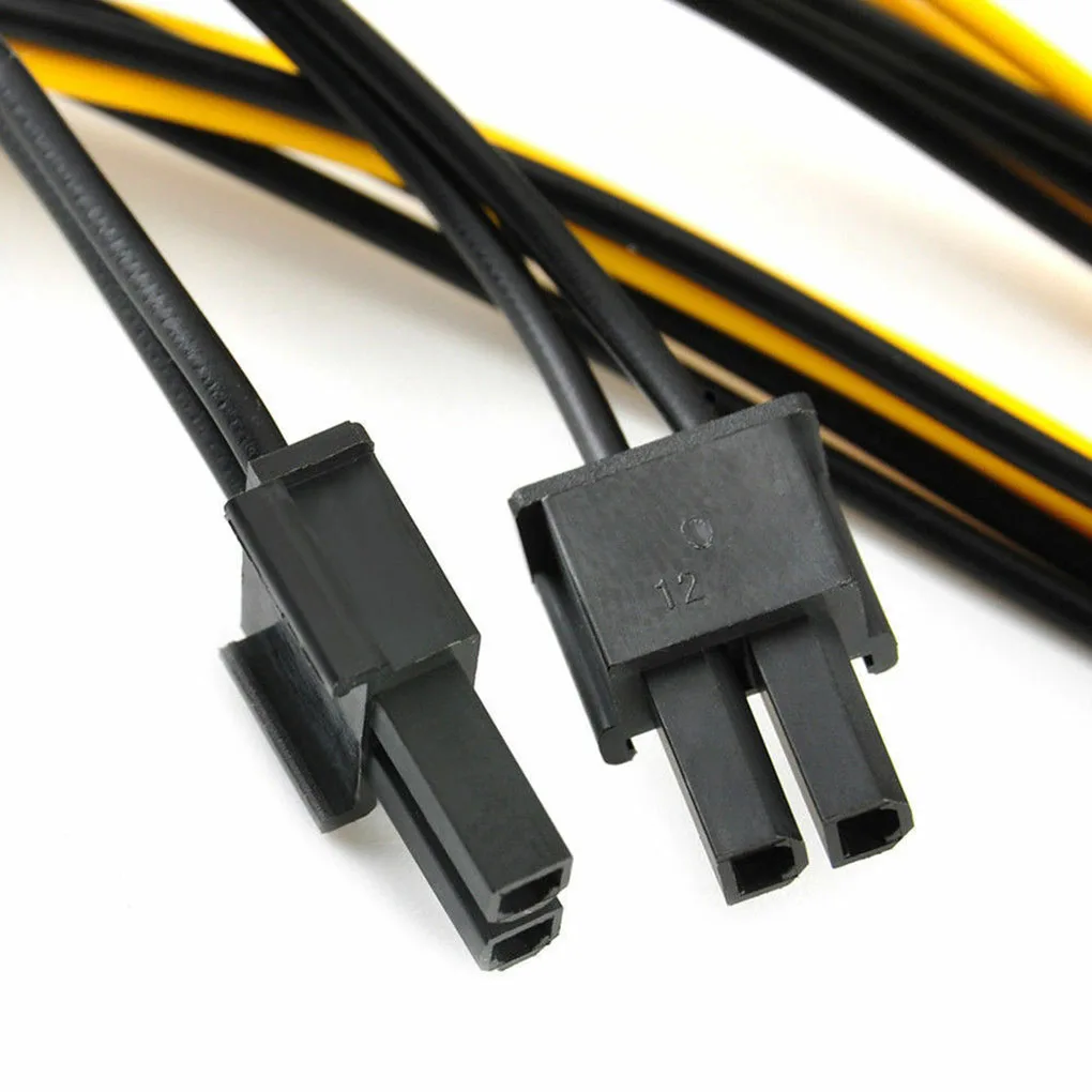 

1pc PCI-E Adapter Cable 6pin to 8pin Splitter Cable PCI-E Converter Cord Computer Accessory