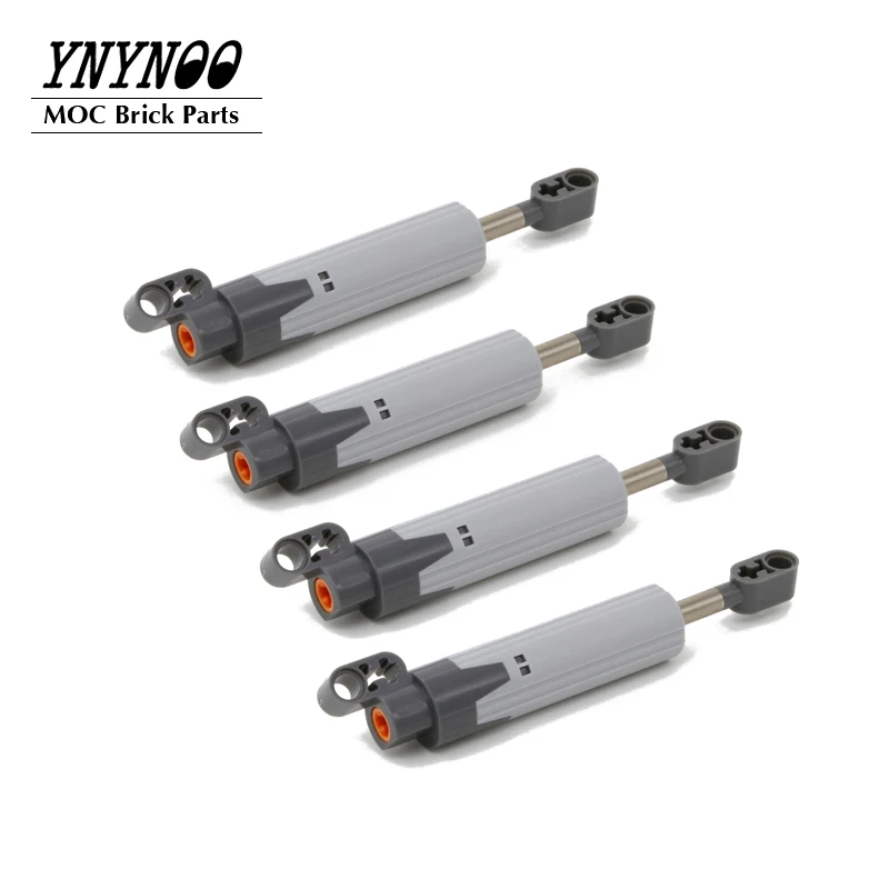 24Pcs/Lot High-Tech 15L Linear Actuator Long 61927 MOC Building Blocks Bricks 61904 61905 92693 Parts DIY Spare Bulk Toys | Игрушки и