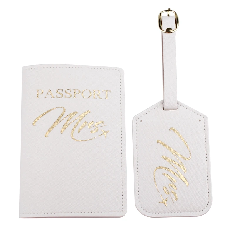 Чехол для паспорта Zoukane MR MRS с крестом, Обложка для багажа, пара свадебных паспортов, комплект обложки для путешествий с надписью CH27LT46 от AliExpress WW