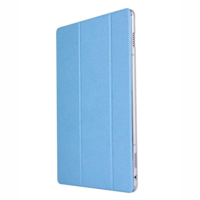 light blue Чехол для Samusng Galaxy Tab S6, 10,5 дюймов, SM-T860, SM-T865, T865, откидной кожаный чехол для планшета, Умный Магнитный чехол-подставка - Цвет: light blue