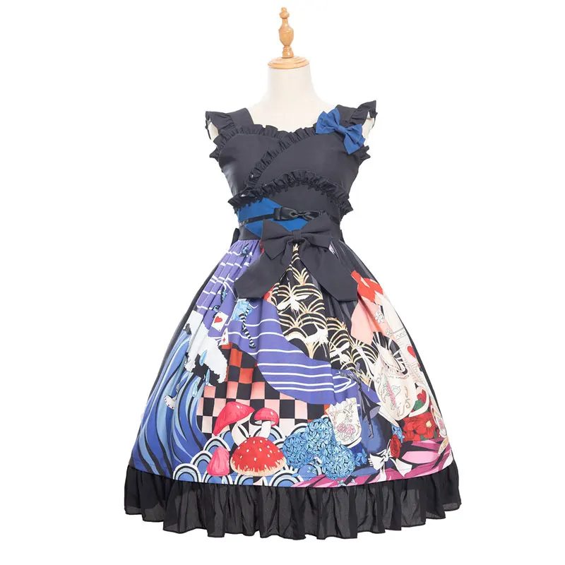 Кимоно Alice ~ Sweet Vintage Lolita JSK от Magic Tea Вечерние|Женские платья| |