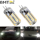 BMTxms 2 шт. Canbus для Peugeot 3008 5008 Citroen C5 3008 2010 2011 2012 2013 дневные огни HP24W G4 светодиодный дневные ходовые огни s