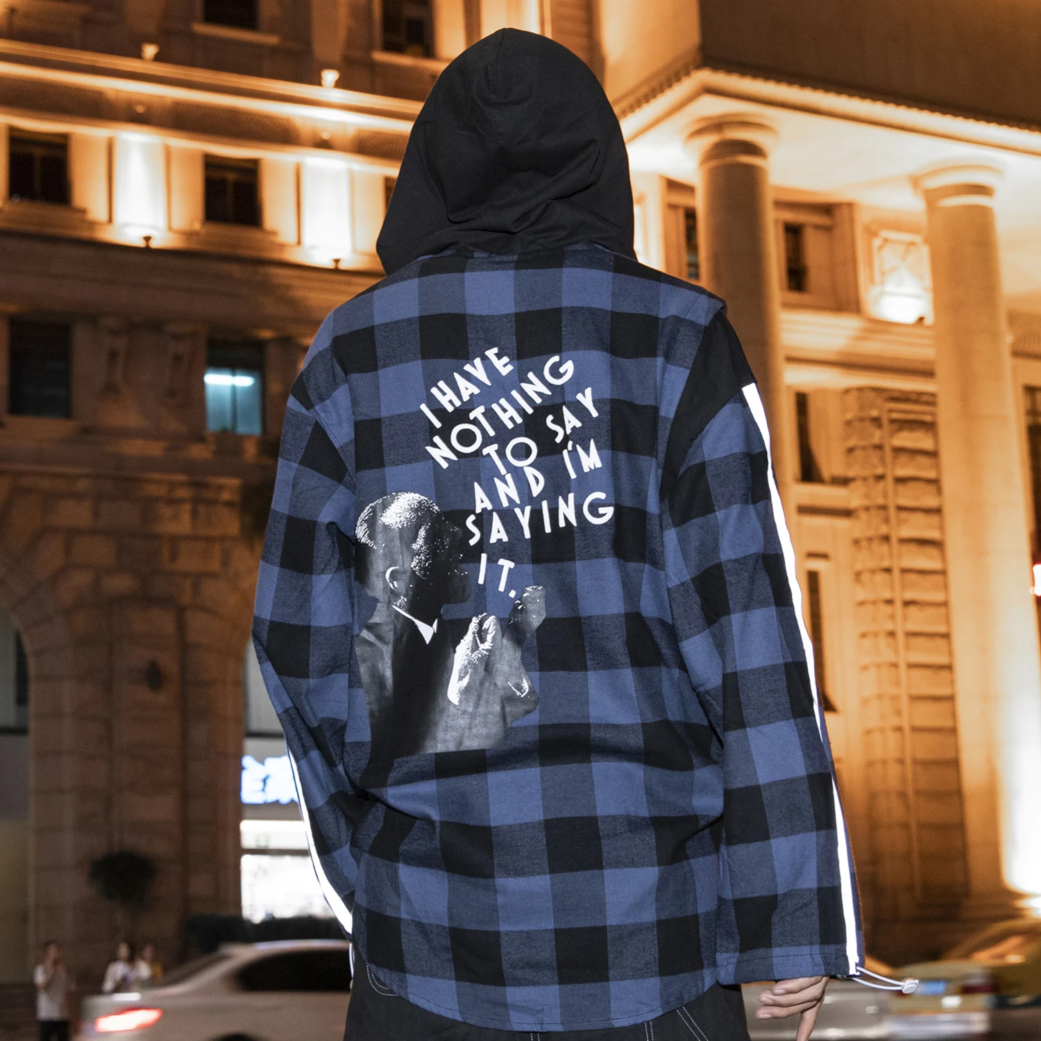 Aelfric Eden клетчатые светоотражающие с буквенным принтом цветные мужские рубашки