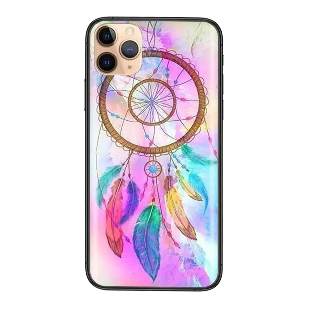 Ловец снов акварельный супердешевый для Galaxy Note 20 10 9 8 Ultra Samsung M51 M31 A7 A8 J6 J8 2018 A10S A11 |