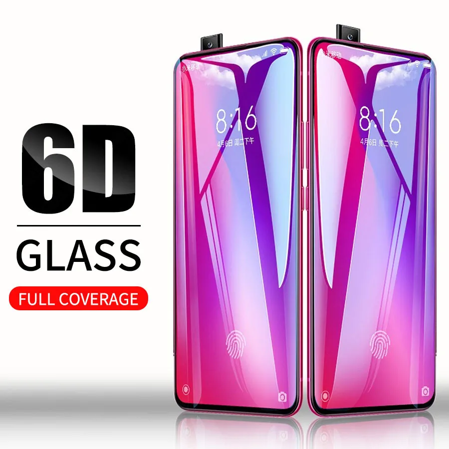 6D полное клеевое Покрытие Закаленное стекло для Xiaomi Mi 9 9SE Защитная пленка экрана