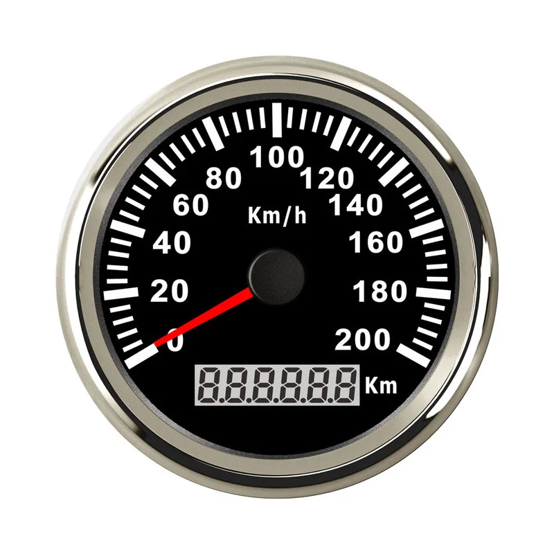 Цифровой GPS Скорость ometer 200 км/ч для морской лодки Авто 9 ~ 32В измеритель с