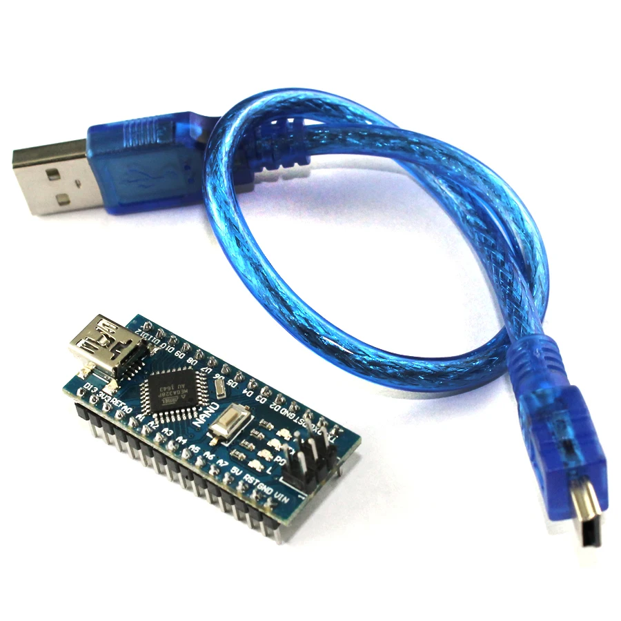 

Mini USB Nano V3.0 Controller Board ATmega328P Nano V3 Micro Controller Compatible For arduino CH340G USB Driver NANO 3.0 328P