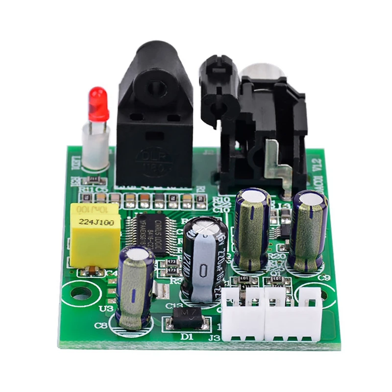 Цифровой декодер Dac Cs8416 + Cs4344 оптический оптоволоконный коаксиальный цифровой