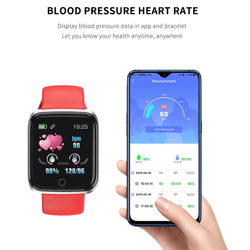 Фитнес часы M6 Смарт 5 АТМ водонепроницаемые Bluetooth спортивные трекер сердечного
