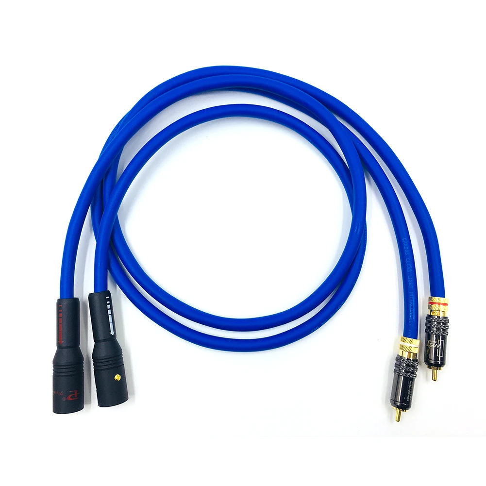 Аудиокабель Colleimage Hifi 2 XLR штырь-штырь аудиокабель Rca к Xlr сигнальный провод |