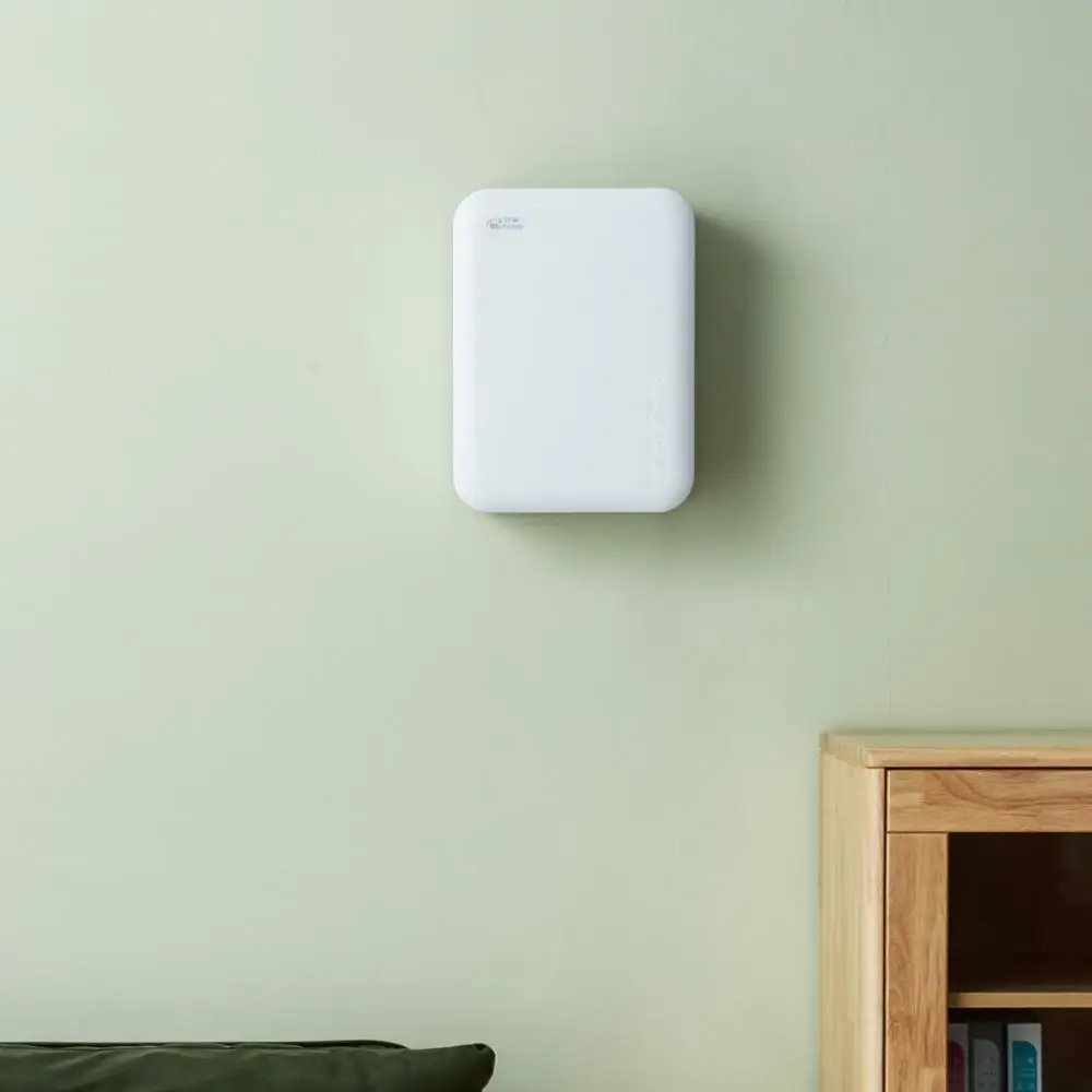 BIOFAMILY N80 Fresh Air System air cleaner electric auxiliary Heating Removal Of formaldehyde PM2.5 5 MiHome App |